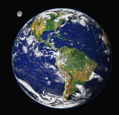 地球有多重 大约5.98×10^24千克